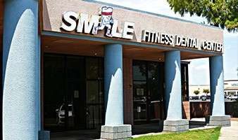 Outside entrance of Smile Fitness Dental Centers