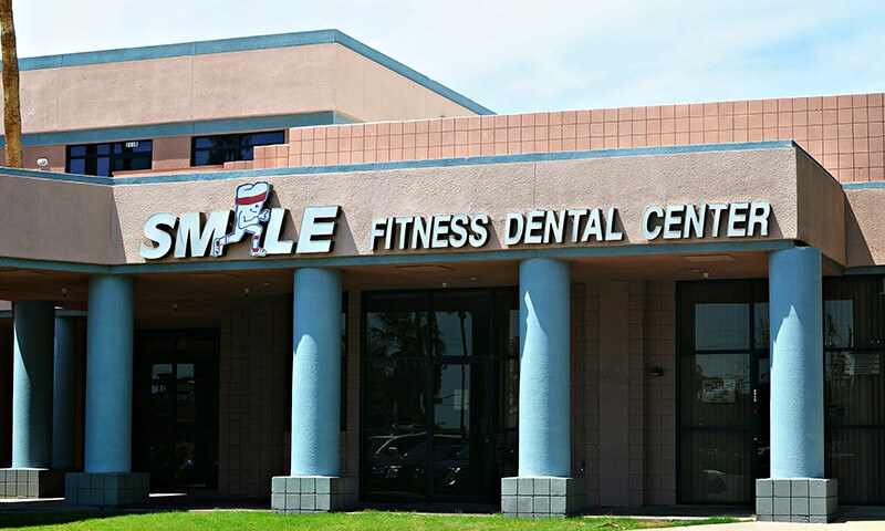 Front entry view of Smile Fitness Dental Center