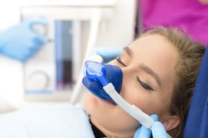 sedated patient resting comfortably